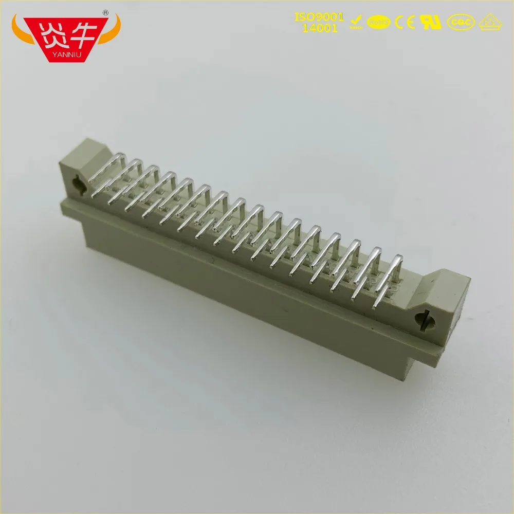 50Pcs 232 DIN41612 DIN CONNECTOR 710-1100-2132-R 2*16P 32PIN MALE RIGHT ANGLE PINS EUROPEAN SOCKET 9001-35321COOA NEXTRON