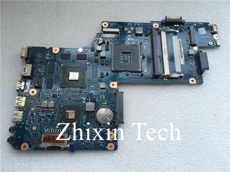 

yourui For Toshiba L850 C850 Laptop Motherboard H000051770 PGA989 DDR3 ATI HD 7670M 2GB HM76 DDR3 Mainboard 100% Tested