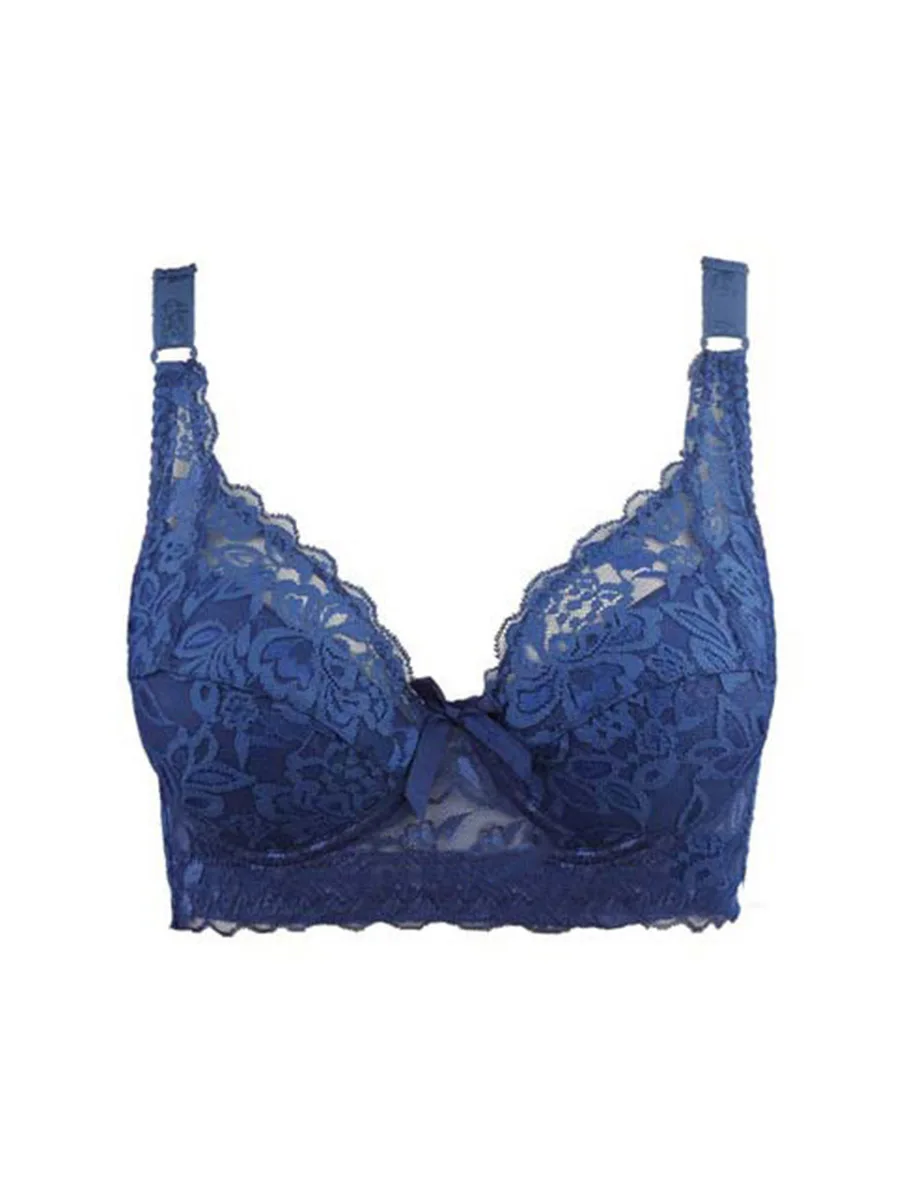 Women's Plus Size Lace Underwire Bralette