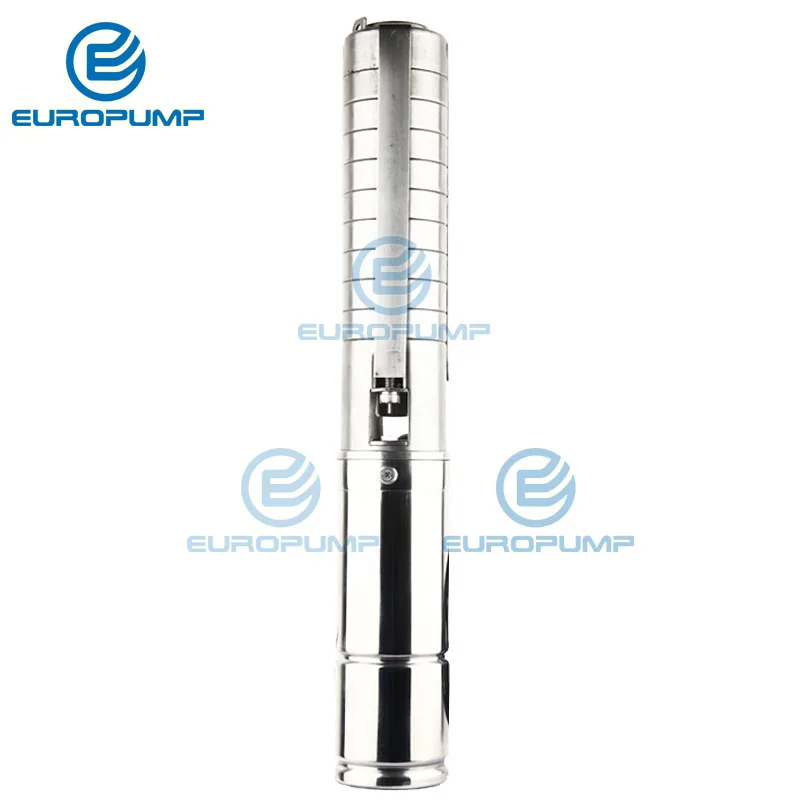 EUROPUMP MODEL(3EPSC7.0/180-D216/2200) 3inc 3HP High flow rate Solar Power Submersible Pump/Solar Water Pump/Solar Borehole 180M