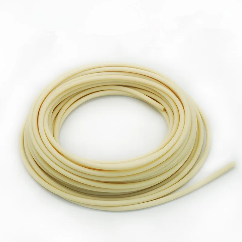 6.4mm*9.6mm Beige Saint-Gobain Norprene peristaltic pump hose tube anti acid corrosion resistant to high temperature  pressure