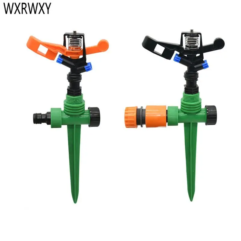 

1/2" Rotating water sprinkler farm sprinklers G1/2'' plastic spike IRRIGATION nozzles Used for watering & irrigatio 1SET