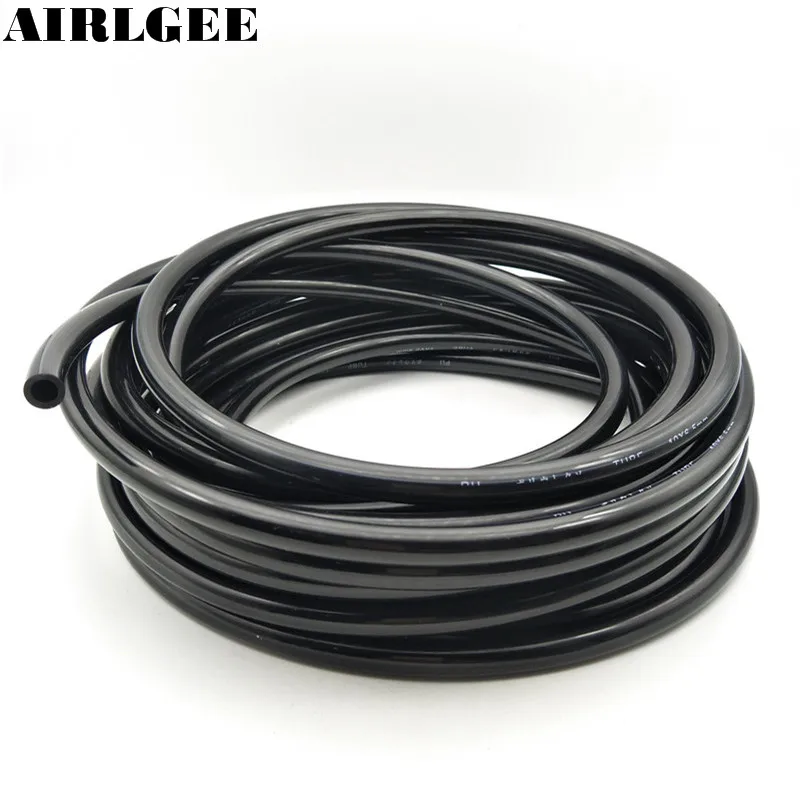 

Black 10 Meters 10mm OD 6.5mm ID 1.8mm Wall Thickness PU Air Hose Pipe