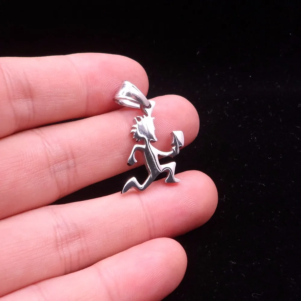 in bulk Lot 5pcs high polished Stainless Steel large 2 inch/ Small 1 in Hatchetman MenICP pendans JUGGALO Posse Twiztid Jewelry