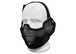 Demi-masque de protection faciale en maille, pour le Sport en plein air, Paintball, HS9-0020, PPT V2