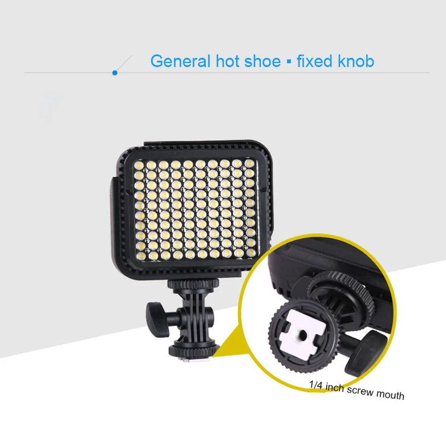 KOLIVAR CN-LUX1000 LED auf kamera licht video licht Für Canon SONY Nikon Pentax Panasonic und Olympus Digital Camcorder DV kamera