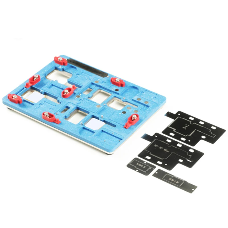Resistenza Alle alte Temperature PCB Holder Apparecchio di Stazione di Lavoro per iPhone X XS XS MAX Scheda Madre Piantagione di Latta Con BGA Stencil
