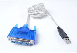 USB 2.0 To 25 Pin DB25  Female  Parallel Port Cable IEEE 1284 12Mbps Parallel Printer adapter Cable for Computer PC Laptop