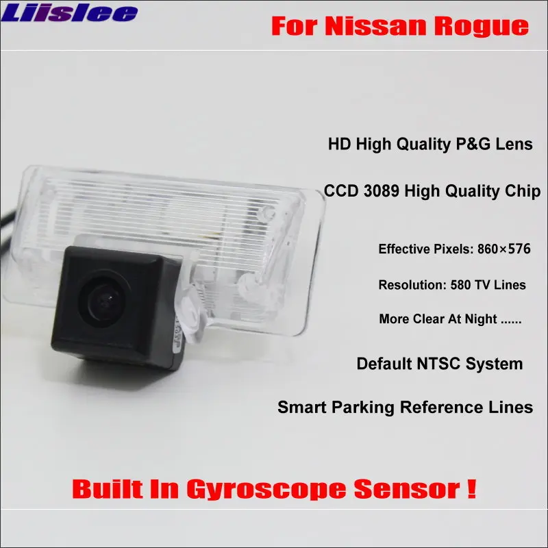 Intelligent Rear Camera For Nissan Rogue / Quest RE52 / Renault Scala 2008~2015 Parking Tracks Bakc Up CAM  HD SONY CCD