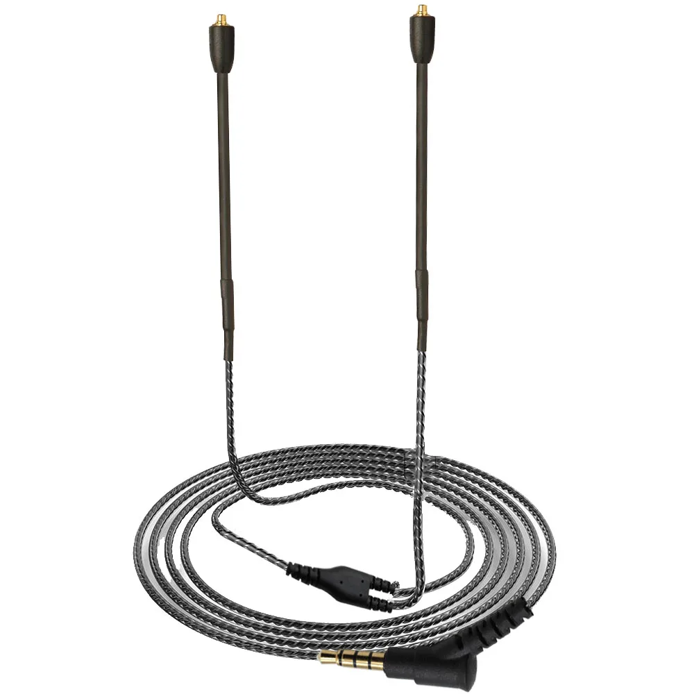 Detachable MMCX Cable For Shure SE215 SE315 SE425 SE535 SE846 Earphones Cable Cords With Mic and Without Mic