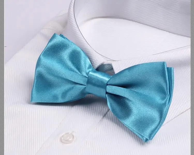 

2019 bow tie Solid butterfly ties for men corbatas gravata