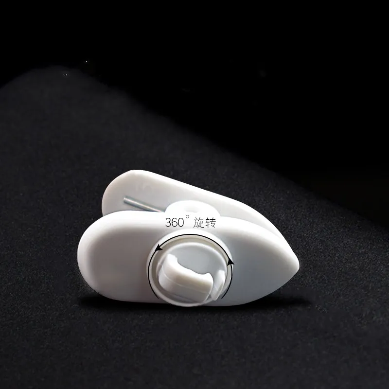 Clip de collier de câble d'écouteur, 15 pièces, support de pince à pince pour casque d'écoute, Clip de revers de fil