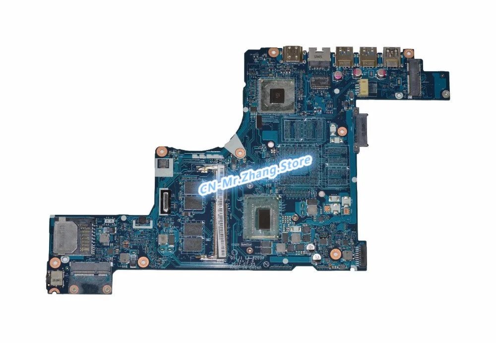 Used SHELI FOR Acer Aspire M5-581T Laptop Motherboard W/ I5-3337U CPU NBM2H11003 NB.M2H11.003 LA-8203P 4GB RAM DDR3