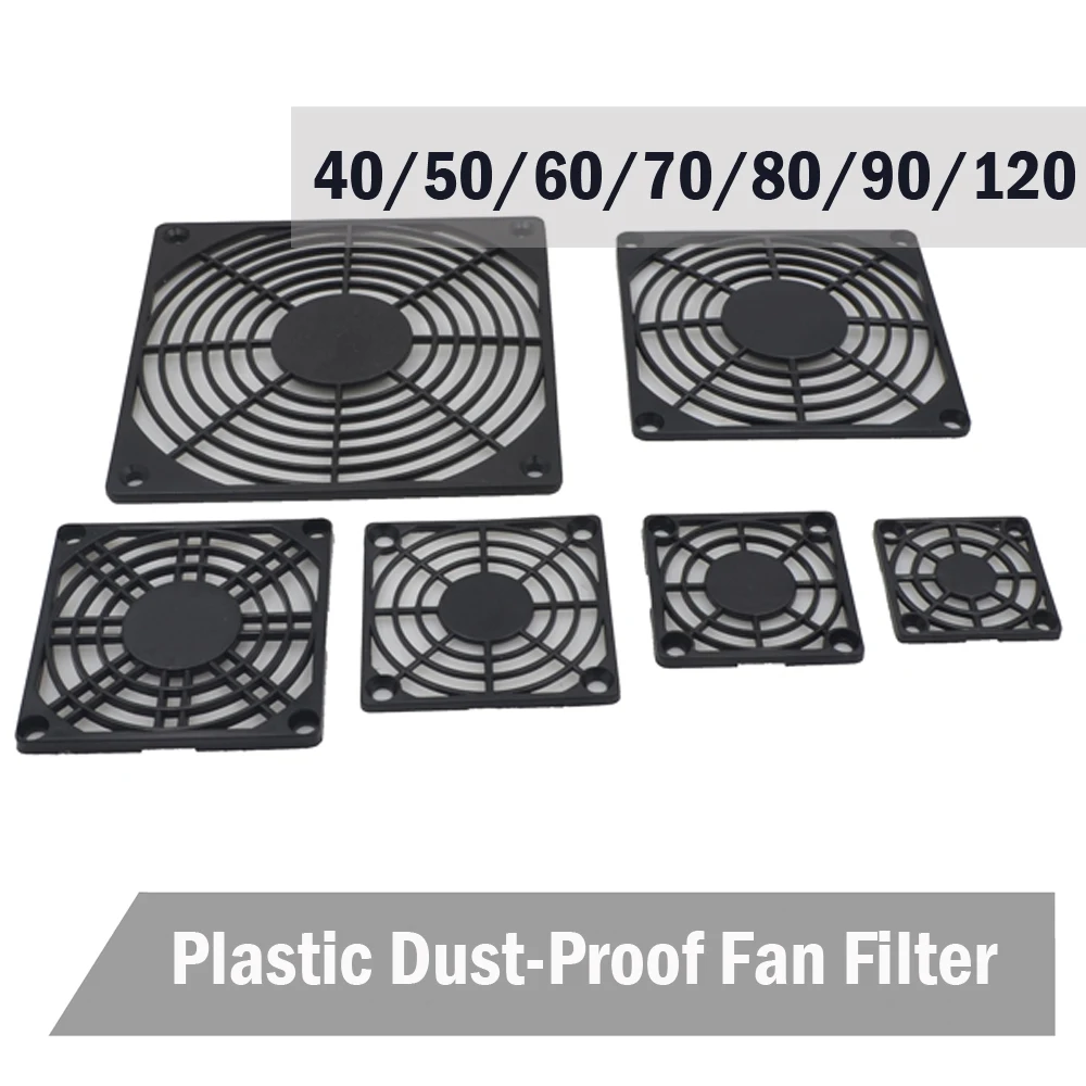 

20PCS Gdstime Dustproof Foam Mesh 40mm 60mm 70mm 80mm 90mm 120mm Heatsink Filter Dust Guard For PC Laptop Computer Fan