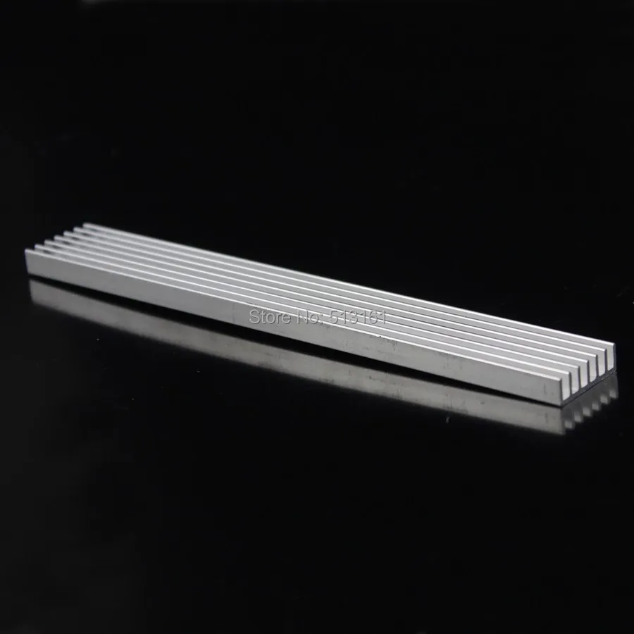 5pcs/lot 150x20x5mm Aluminum Heatsink For LED IC Chip Heat Sink 150mm