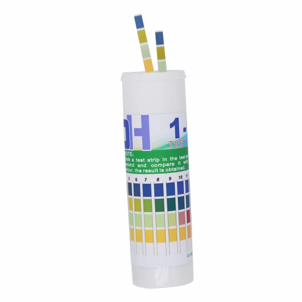 150 Strips/Set Universal Cylinder pH Test Strips Range (pH 1-14/0-14/4.5-9.0) PH Meter