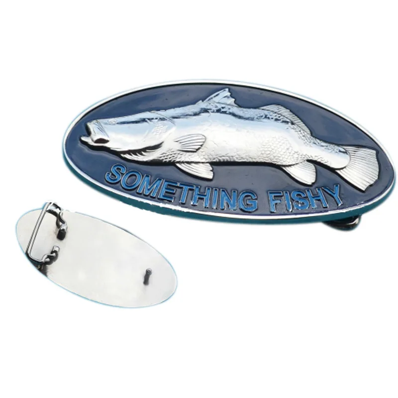 Custom 3D Fish Promotional Belt Buckle