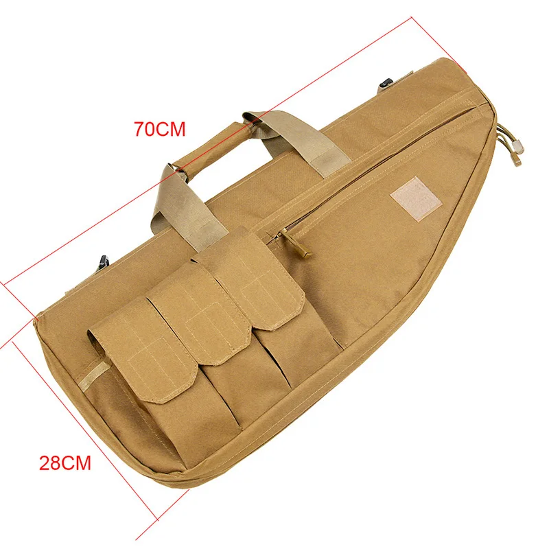 Tactical Airsoft Rifle bag Hunting Paintball Shooting Gun Bag airsoft gun case 70cm hunting gun accessory gz120002