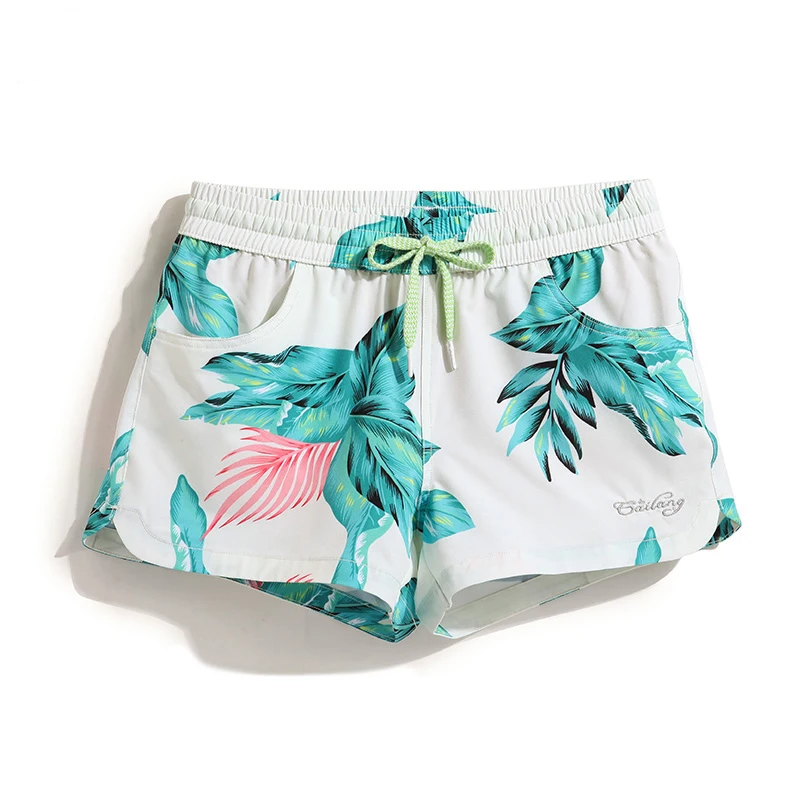 

Lady Casual Shorts Women Beachwear Shorts Women print Shorts Spandex Stretch Fabrics