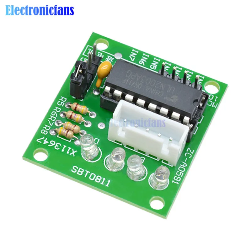 High-power ULN2003 Stepper Motor Driver Board Test Module for Arduino AVR SMD 28BYJ-48 5V 12V