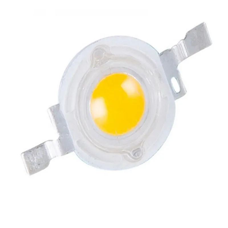3W High power LED chip Lamp bead 1W cool white warm white 6000K 3000K 10000K 20000k diodes 3V 300-700mA 100pcs