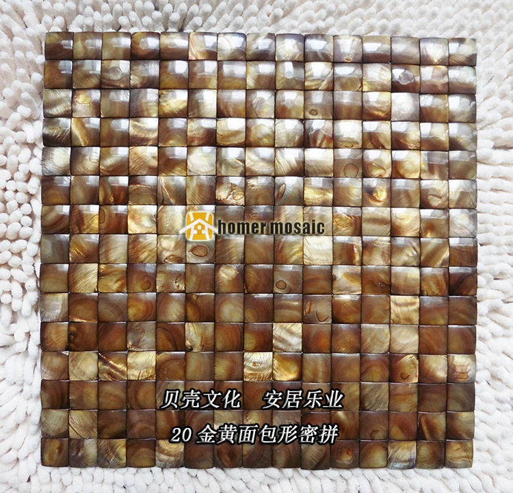 3D convex dyeing shell mosaic tiles MOP mother of pearl HMSM2001 wall kitchen backsplash background wall tiles fashion