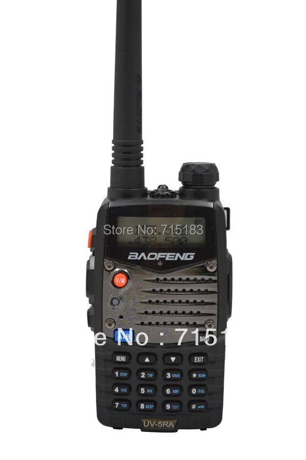 Baofeng UV-5RA walkie talkie VHF & UHF Dual Band 4W/1W 128CH FM 65-108MHz with Earpiece UV 5RA Two-way Radio