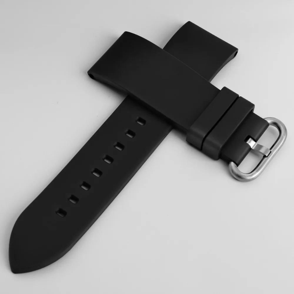 MAIKES Watch Accessories Fluoro Rubber Watch Band 20mm 22mm 24mm Watchbands Bracelet Men Watch Strap For Brand Casio Watch
