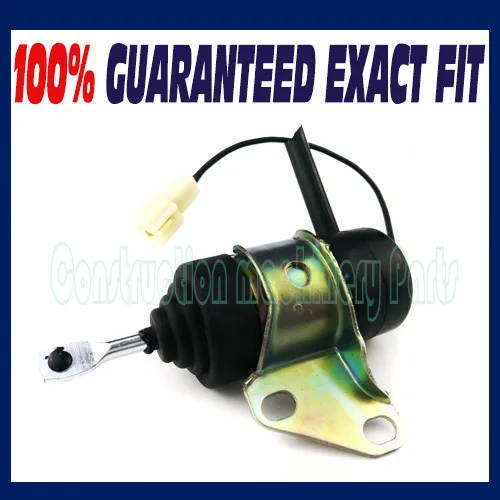 Stop solenoid 16851-60010 for Kubota Tractor Mower Excavator generator