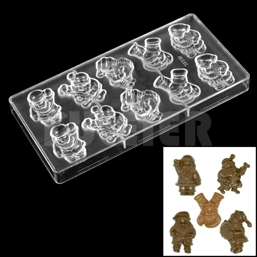 

Christmas gift bakeware chocolate mold,DIY christmas series from for chocolate,baking pastry candy cake plasitc chocolate moulds