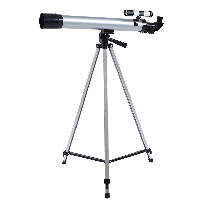 

High Quality 100 Times Astronomical Telescope F60050 with Portable Tripod HD Monocular Refractive Astrophile Beginner Gifts