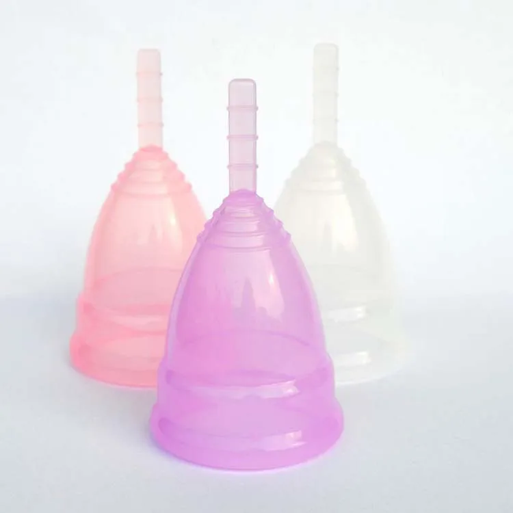 

Menstrual Cup medical copo menstrual silicone Healthcare Durable Reuseable Feminine Hygiene Products vagina menstrual care S/L