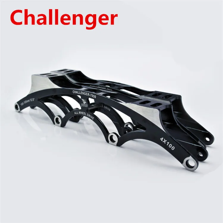 

Challenger 4X90mm 4X100mm 4X110mm Inline Speed Skating Frame, 7050 High Strengthen Aluminium Alloy Speeding Roller Skates Patins