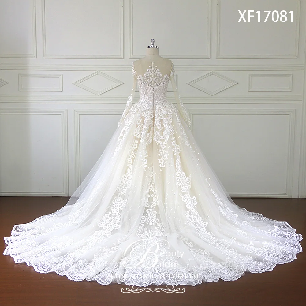 Vestido de noiva 2019, feito sob encomenda, com ombro, amor