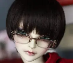 NEW 1/3 1/4 Silver/Golden/black Half-frame Glasses uncle BJD SD Doll Accessory