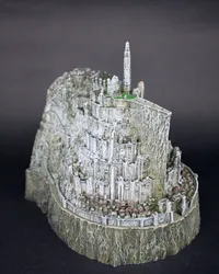 High quality action figures Minas Tirith model statue toys collection model copper imitation novelty ashtray best gift