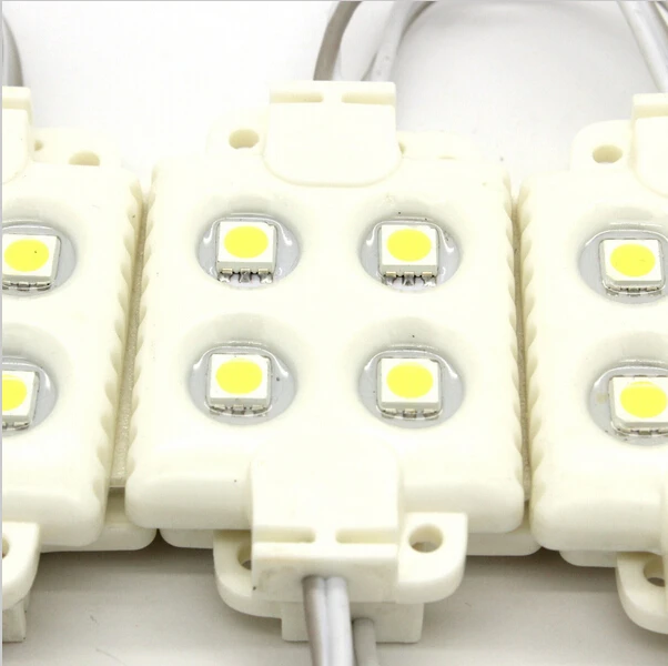 

Injection led module waterproof SMD5050 4led, single color ,warm white ,cold white,red,green,blue,yellow