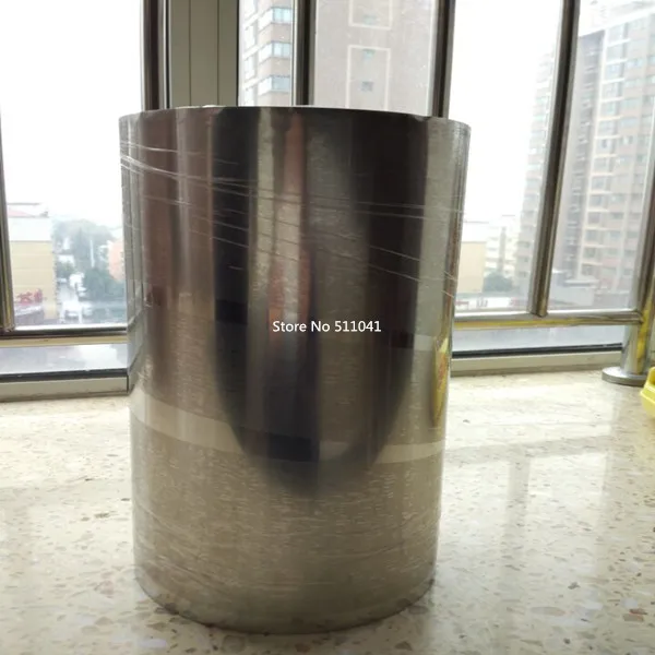 904L stainless steel  foil  0.07mm *303mm