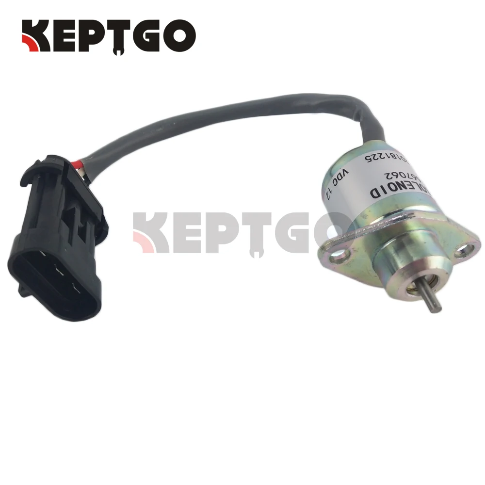 6670602 12V Fuel Shutoff Stop Solenoid Valve For Kubota