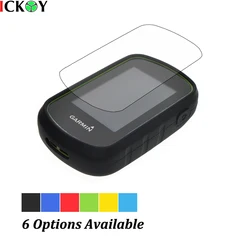 Protect Silicon Case + Screen Protector Shield Film for Hiking Handheld GPS Garmin eTrex 25 35 35T Accessories