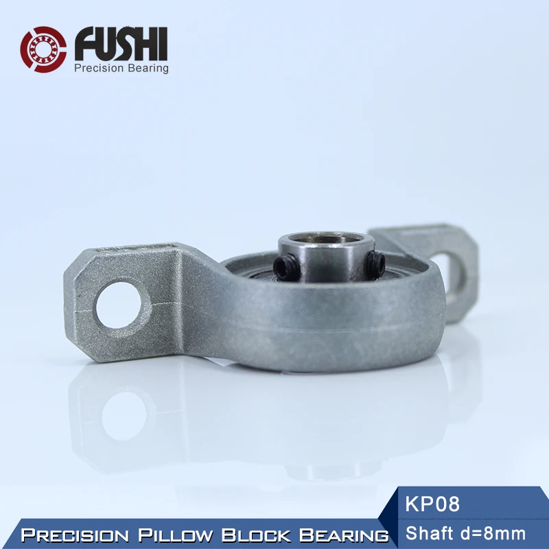 KP08 Bearing 8 mm Shaft Diameter ( 4 PCS ) KP Zinc Alloy Pillow Block KP 08 Bearings KP08