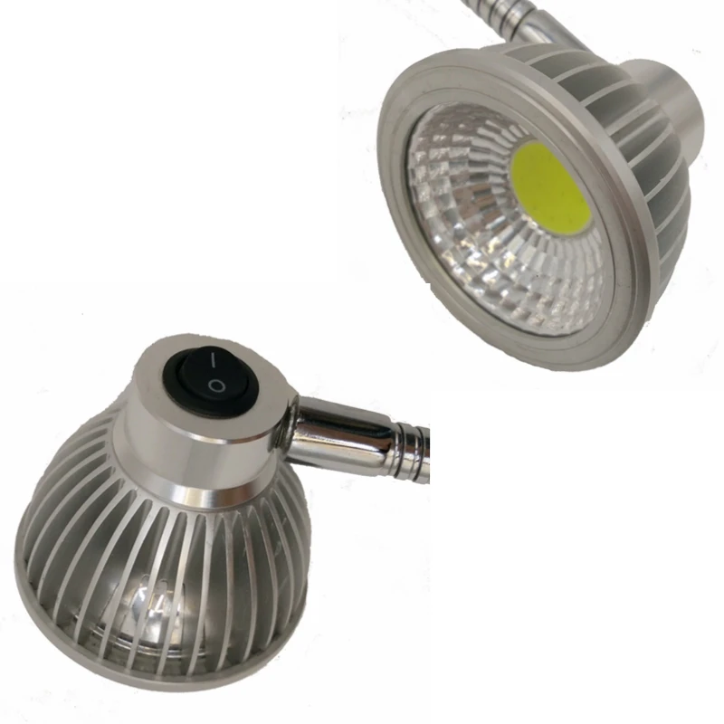 FLEXIBLE GOOSENECK 5W COB LED MAGNETIC MACHINE LAMP