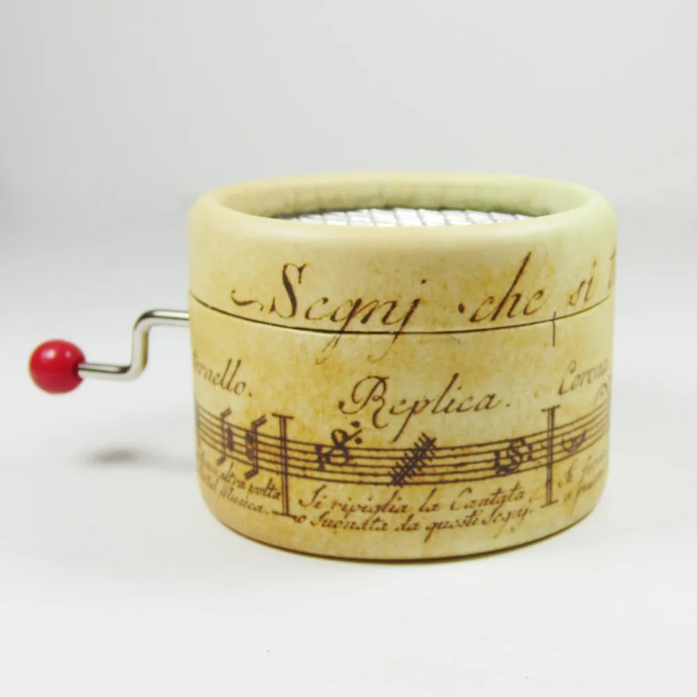 Paper Music Box, Hand Crank, Beauty and the Beast, Speical Unusual Gifts, Customized