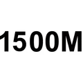 1500 metros