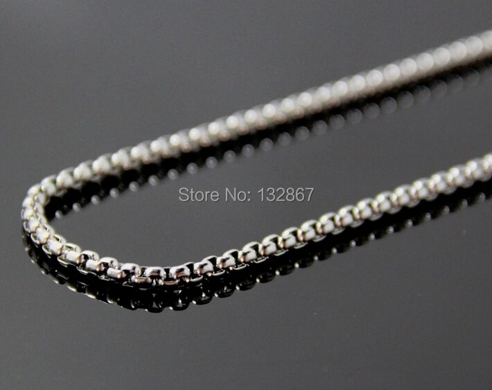 Lot 10x wholesale 3mm Square Rolo Chain Necklace Stainless steel  Jewelry in bulk