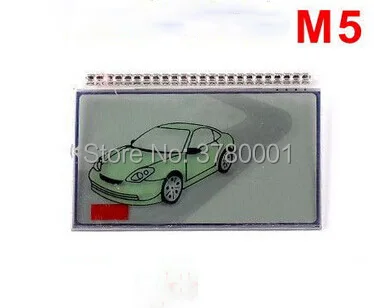 LCD Display Screen With Metal Foot for Russia 2 Way Car Alarm Scher-Khan Magicar 5 Key Scher Khan M5 lcd Remote Control Keychain