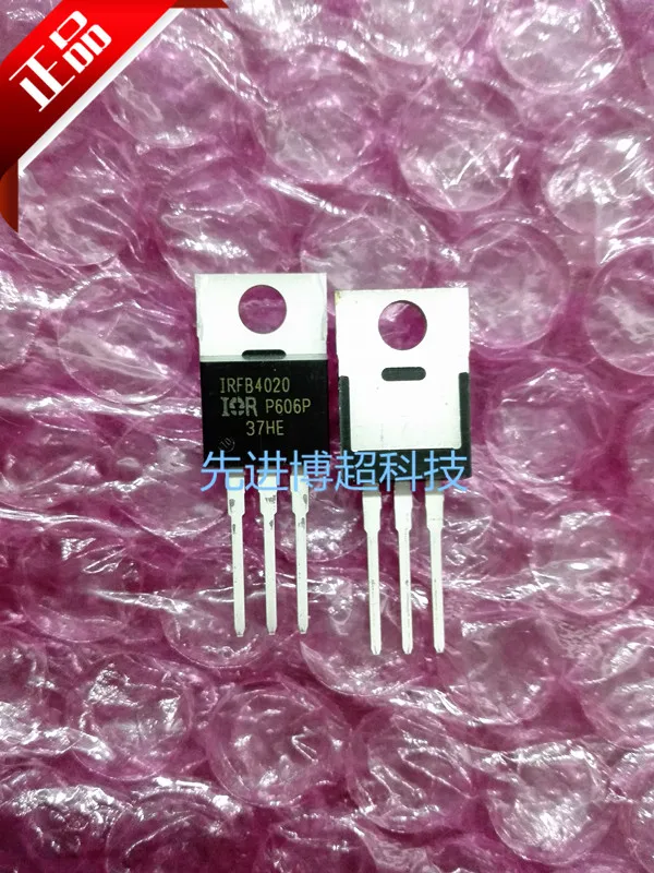 5Pcs/lot IRFB4020PBF 200V 18A IRFB4020 TO-200 FB4020