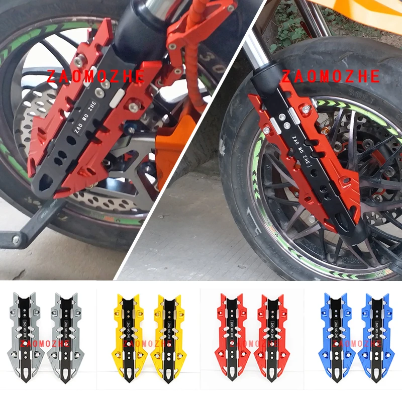 Motorcycle Accessories Before The Shock Proof Cover Off Road Vehicles Front Shock Cover For Kawasaki ZX-6R 636 ZX-10R W400