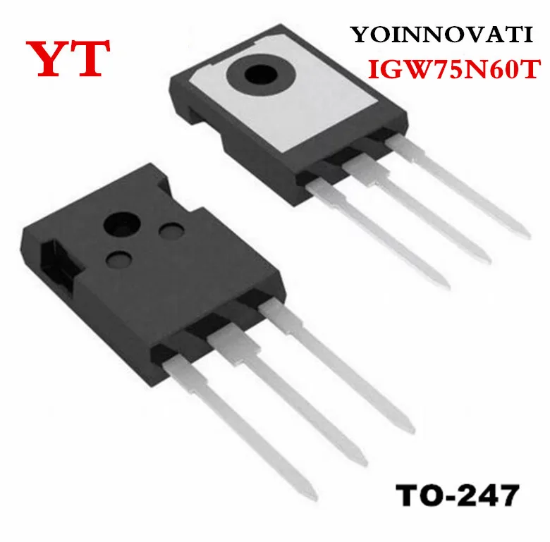 10PCS IGW75N60T IGBT 600V 150A 428W TO247-3 Best quality