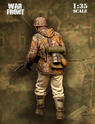 Unpainted Kit 1/35 Panzergrenadier Ardennes  ANCIENT figure Historical  Resin Figure miniature garage kit